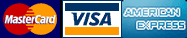 MasterCard | VISA | American Express