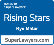 Rated By Super Lawyers | Rising Stars | Rye Mhtar | SuperLawyers.com